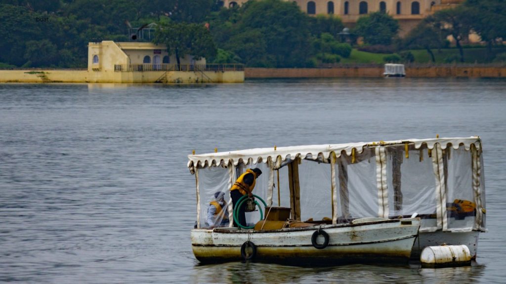 Sunset Boat Ride in Udaipur
